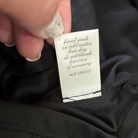 Moonlight Chiffon Little Black Dress with Spaghetti Straps‎ Size Small - Picture 10 of 12